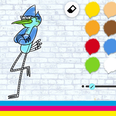 Regular Show colour in game
